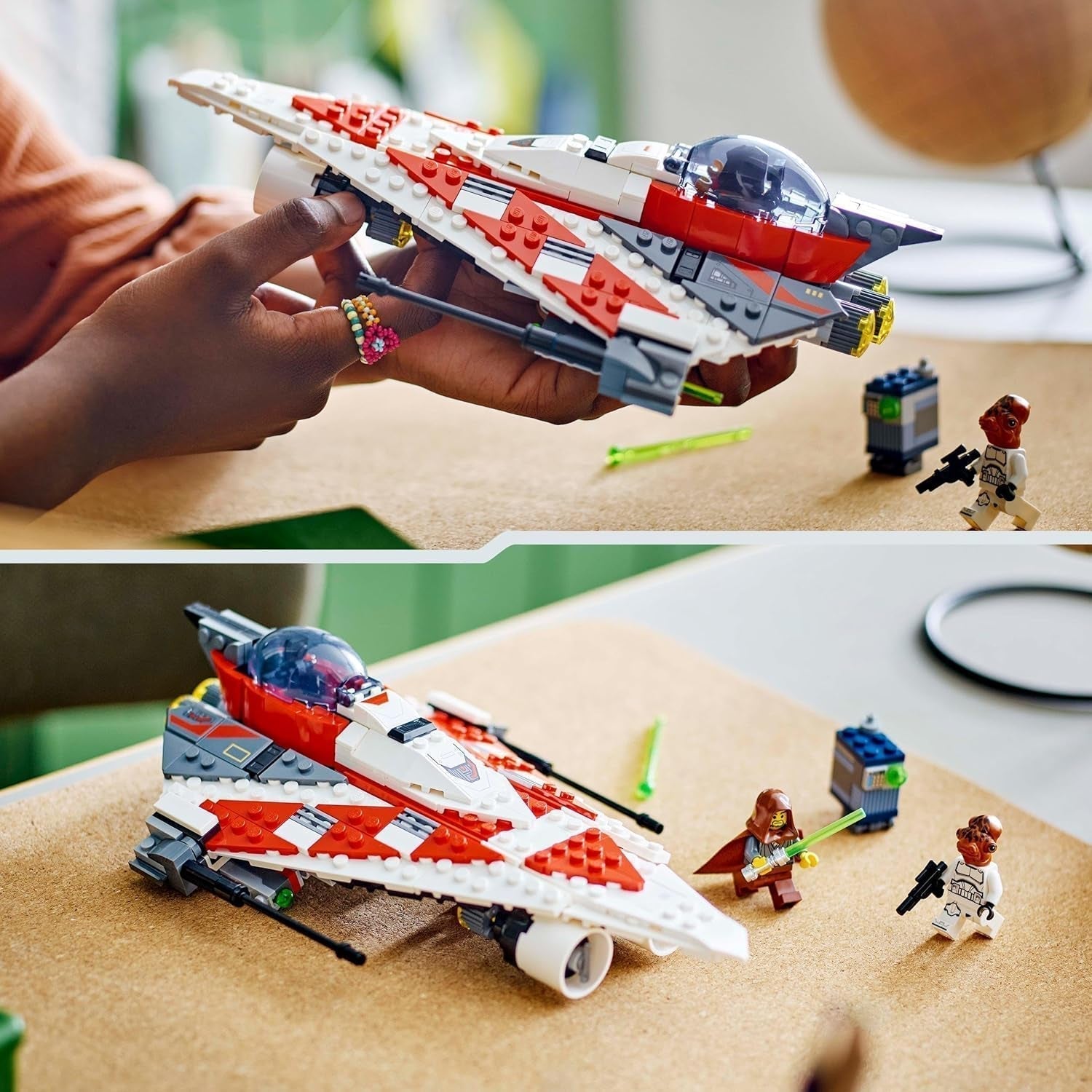LEGO Star Wars Jedi Bob's Starfighter Bouwspeelgoed Ruimteschip Speelgoedstenen Populair verjaardagscadeau voor jongens, meisjes en alle fans ouder dan 8 jaar 75388 Bouwsets bij LEGO-Store