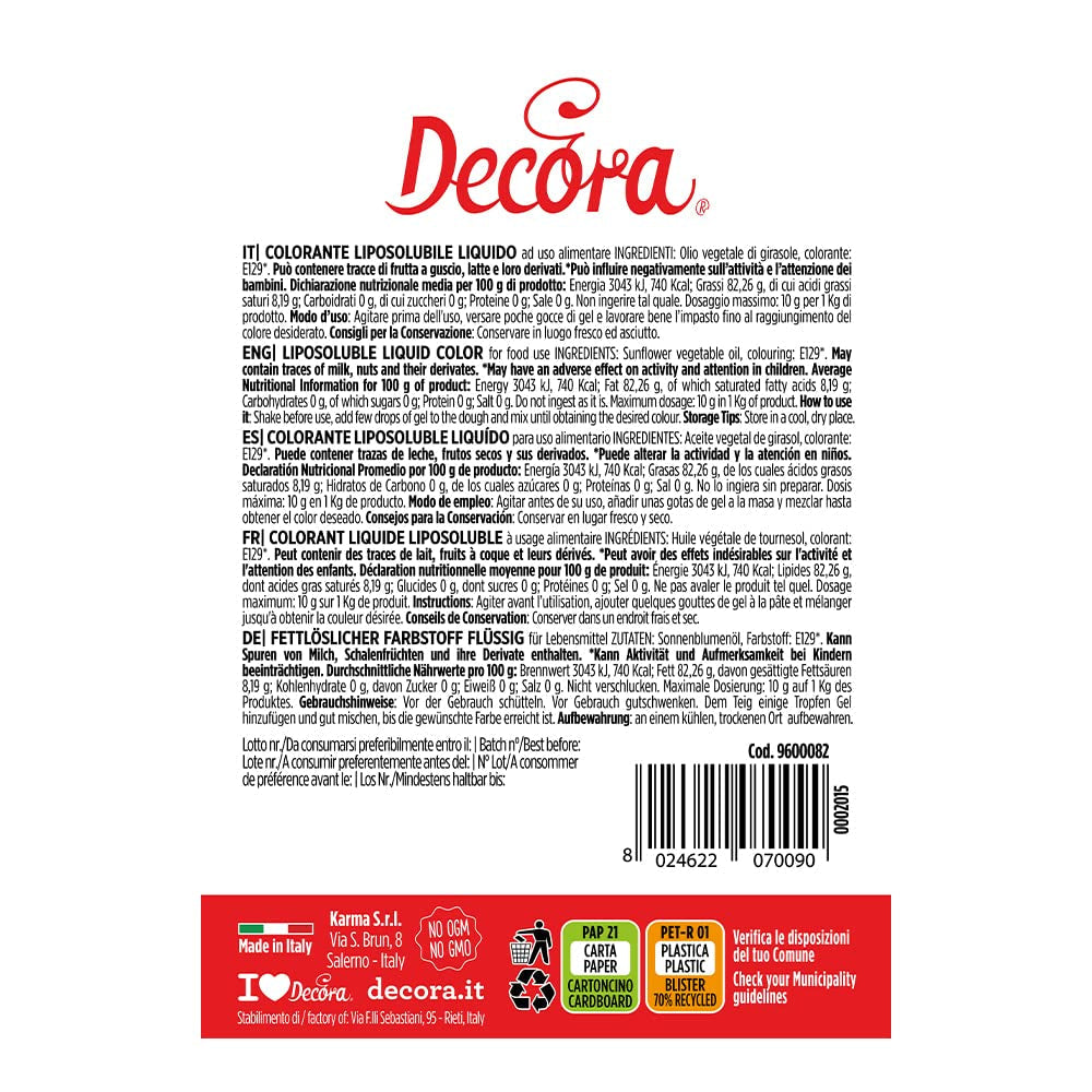 9600082 VLOEISTOF RODE KLEUR OPLOSBAAR 15 G