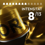 Lavazza Qualità Oro, Arabica-Bohnen met fruitig-bloemige smaak, 10 capsules, geschikt voor Nespresso