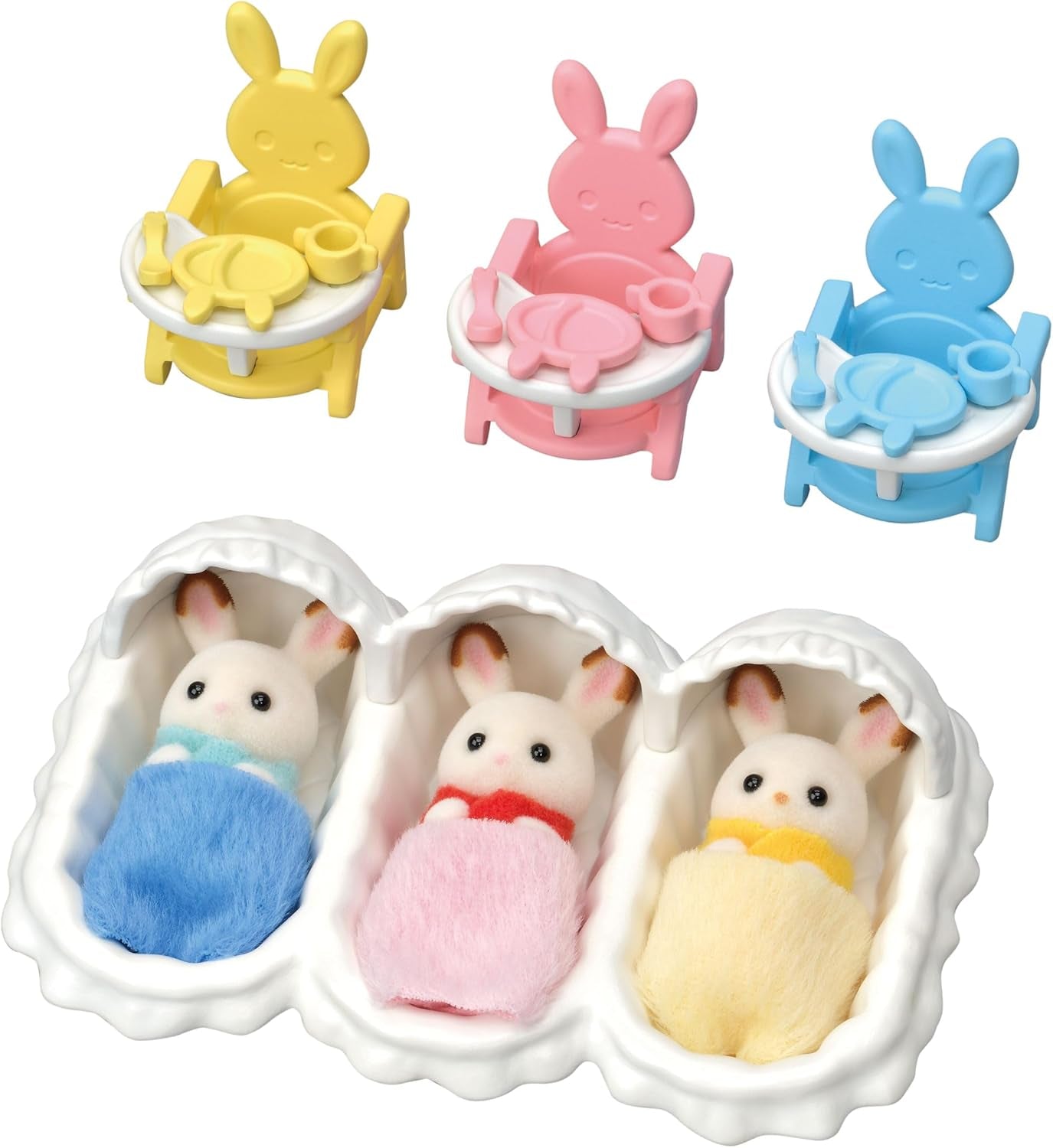 Sylvanian Families L5532 Starterkit voor Drieling - Poppenhuis Speelset Poppen Naty Shop Single