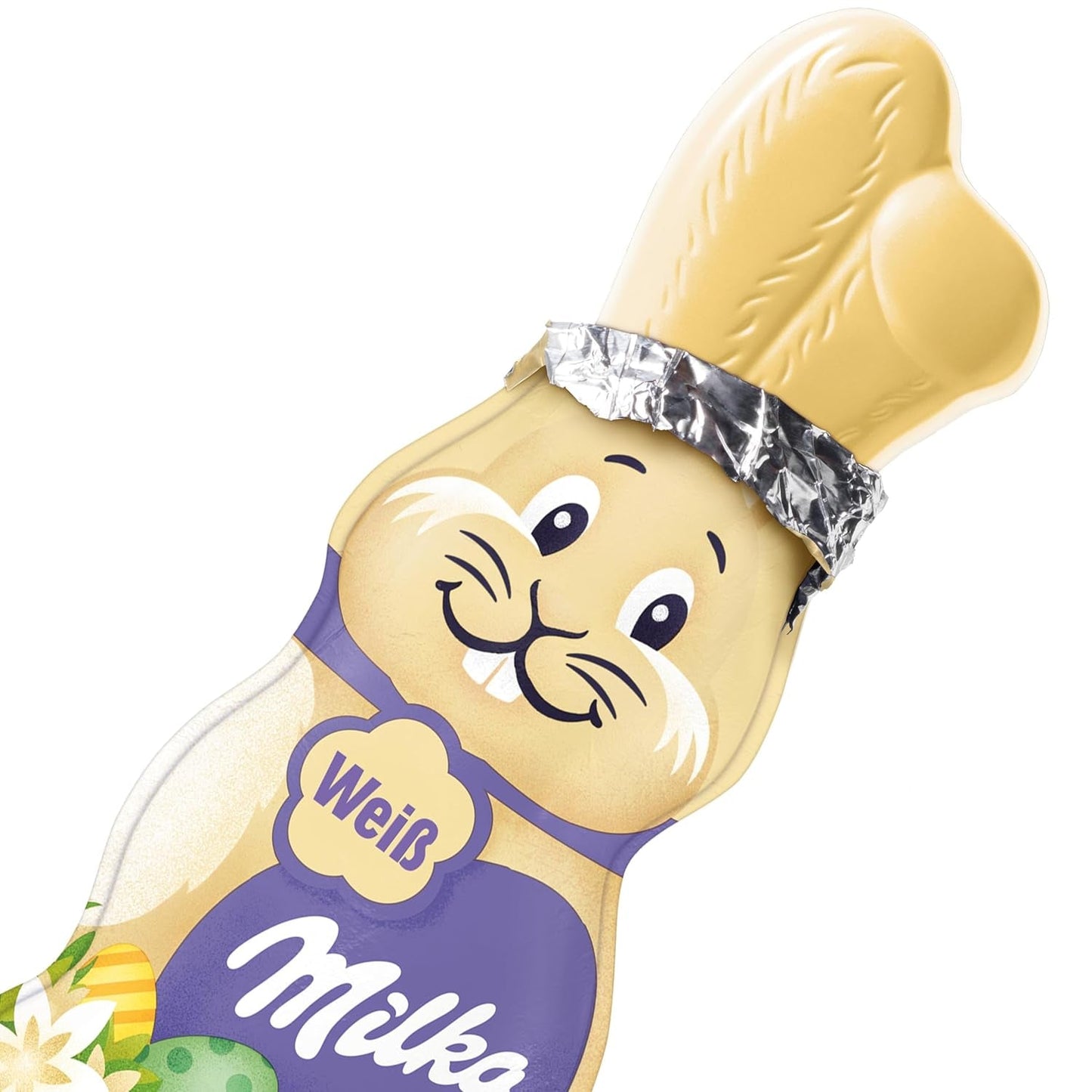 Milka Smiling Bunny White - Paaschocolade gemaakt van witte chocolade in de vorm van een konijn - 14 x 90g