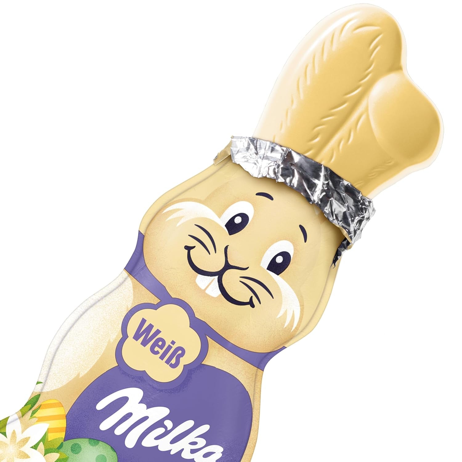Milka Smiling Bunny White - Paaschocolade gemaakt van witte chocolade in de vorm van een konijn - 14 x 90g