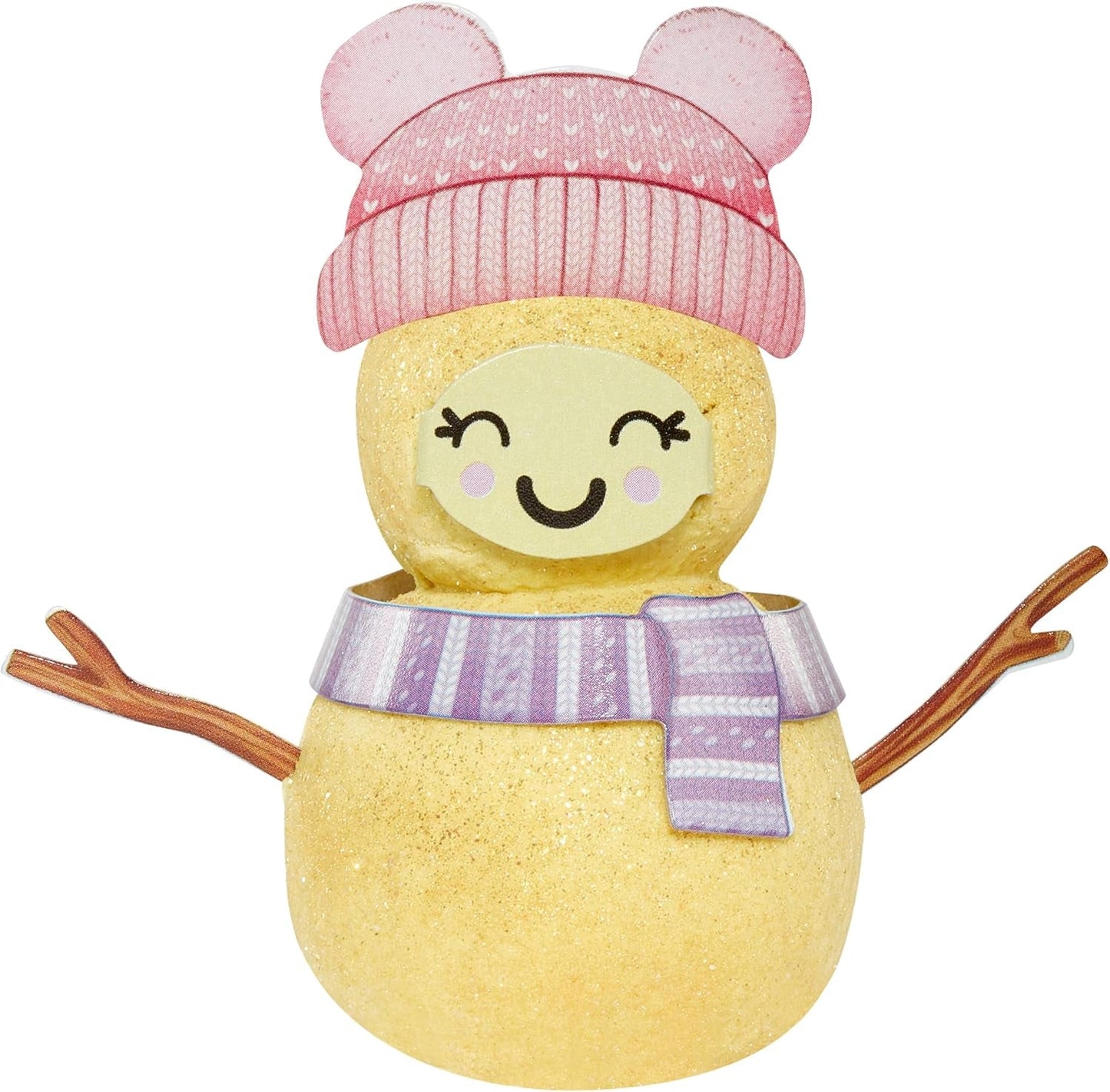 Rainbow High Winter Wonderland - Sunny (geel) - 28 cm verborgen magische wateropblazende sneeuwpop modepop met sneeuwpopset, geschikt voor 4-12 jaar oude kinderen en verzamelaars