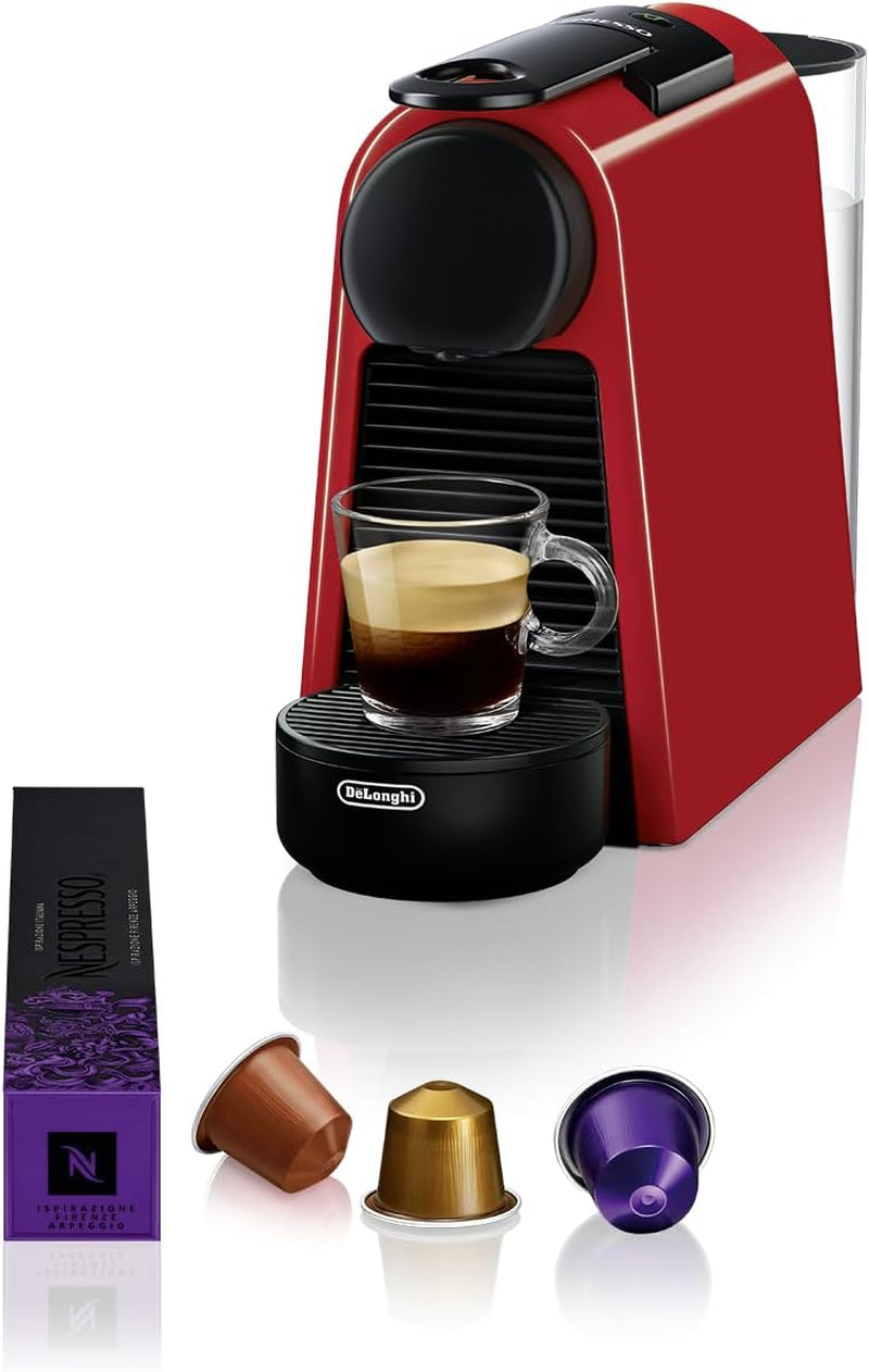 Espressomachine met Nespresso De'Longhi Essenza Mini capsules, zwart | Pompdruk 19 bar | Watertank 0,6 l | Voor espresso en lungo | Kleine espressomachine – Geweldige koffiemomenten | EN85.B