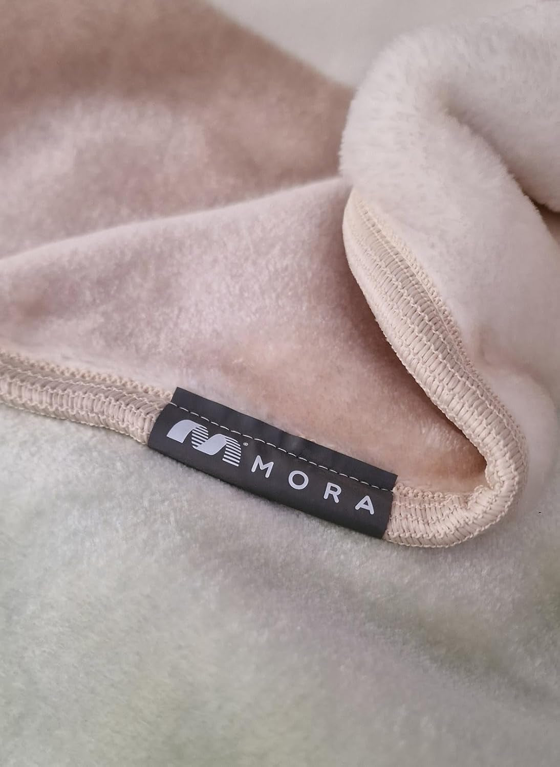 MANTAS MORA Bedrukte deken, groot volume, 100% polyester, 450 G/M², zacht, voor herfst/winter, Design Harmony K60, 260 X 240 cm, voor bedden met 160/180 cm, blauw Dekbedden en dekbedden Naty Shop