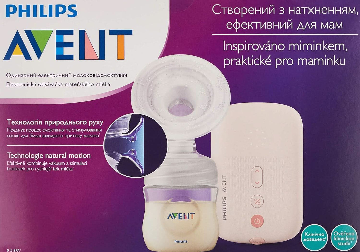 Philips Avent elektrische borstkolf (model SCF395/11) Accessoires Voeding en borstvoeding Bebe Naty Shop