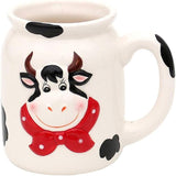Dekohelden24 koeienkeramische opbergbox, ca. 12 x 11 x 20,5 cm, 20 Voedselbewaardozen Naty Shop Cup