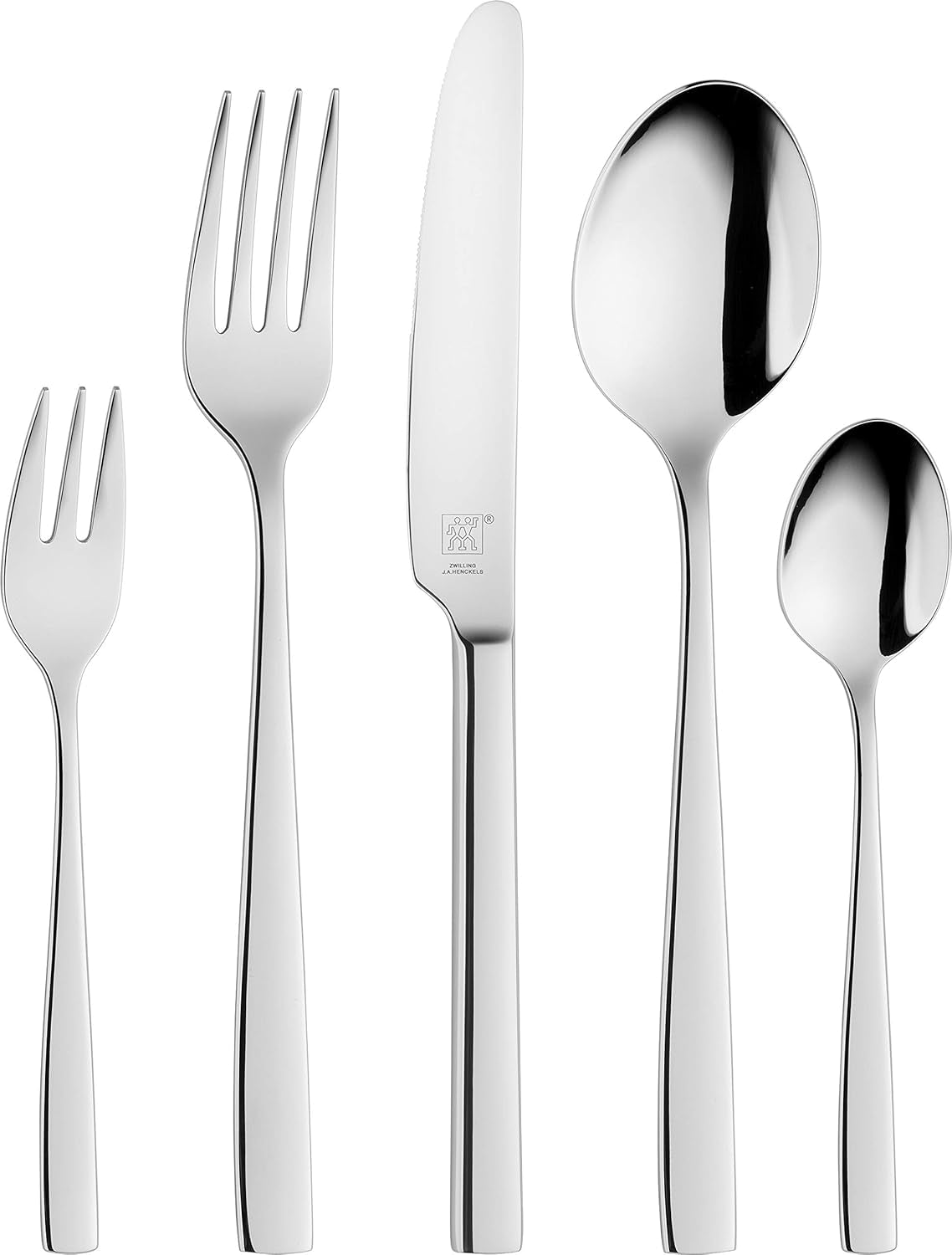 ZWILLING Roseland bestekset, 60-delig, voor 12 personen, roestvrij staal 18/10 Keuken Naty Shop