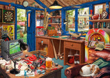 Schmidt Spiele 59977 Geheime puzzel, Vaders werkplaats, legpuzzel 1000 stukjes Puzzel Naty Shop