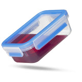 Emsa 508558 Clip & Close voedselbewaarcontainers | 3-delige set | 3 x 1 liter | -40 tot +100 graden | kunststof | 100% verzegeld | speciale zegel voor versheid Naty Shop voedselbewaardozen