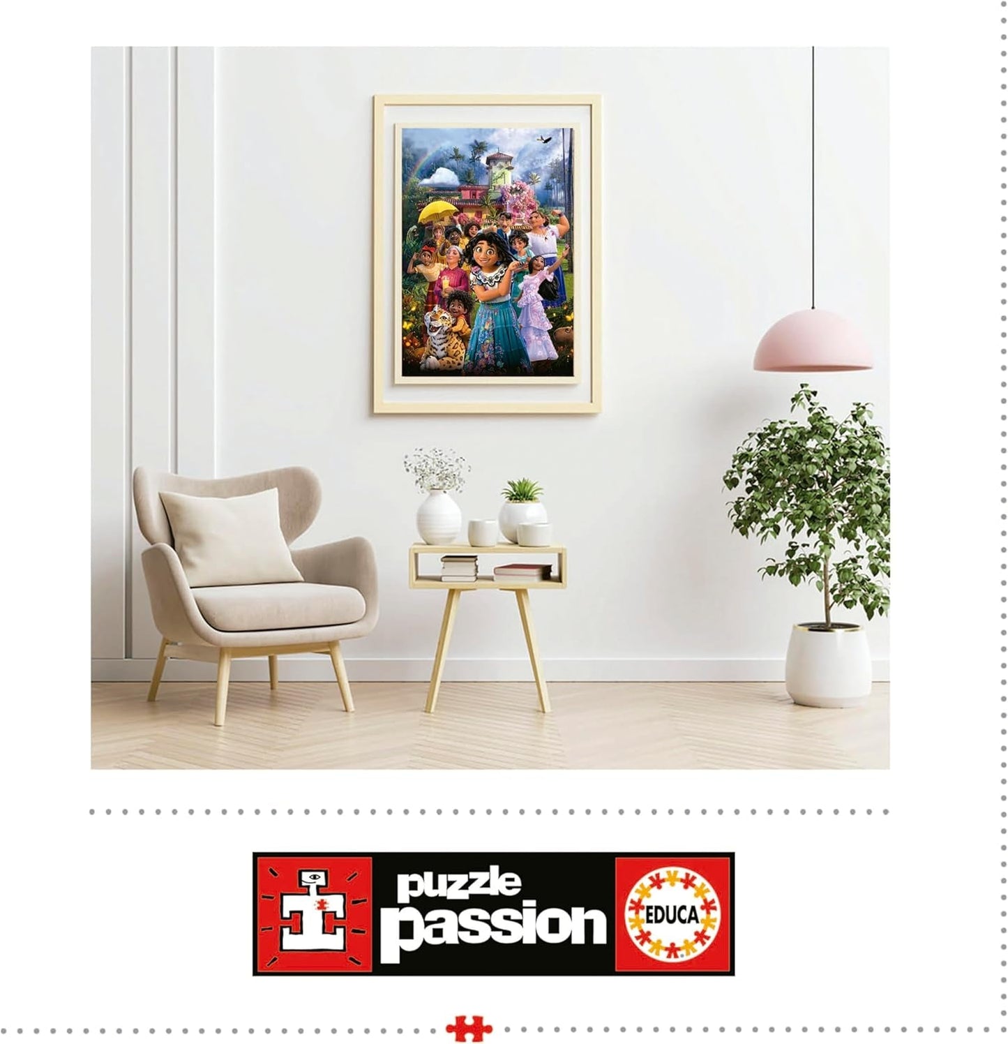 Educa - Puzzel 500 stukjes voor volwassenen | Disney Encanto, puzzel 500 stukjes voor volwassenen en kinderen vanaf 11 jaar, puzzel voor kinderen (19572) Puzzel Naty Shop