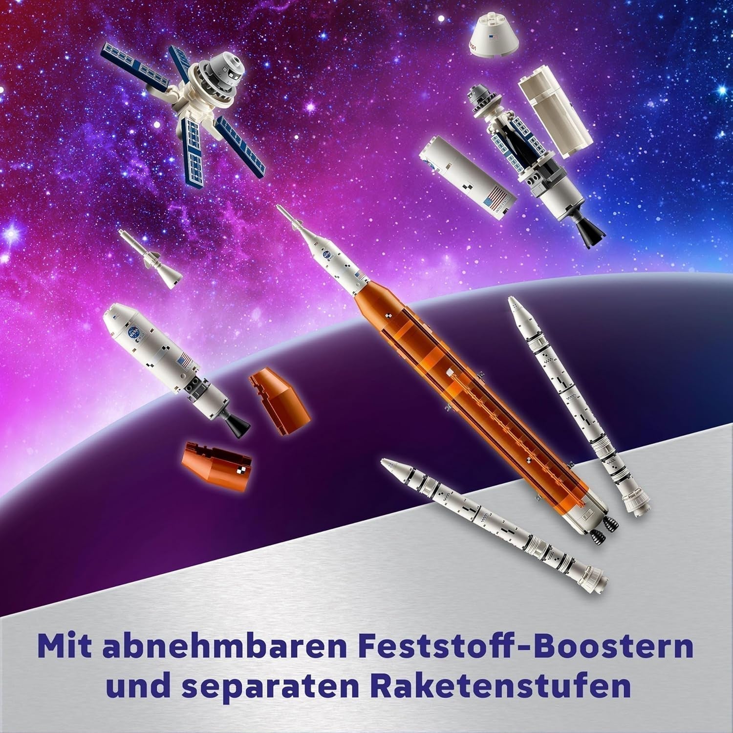 LEGO Icons NASA Artemis lanceerplatform Cadeau Woonkamer- of kantoordecoratie Bouwset voor volwassenen met Orion Space Capsule en lanceerplatform Collector's Item 10341 Bouwsets Bekijk de LEGO-Store