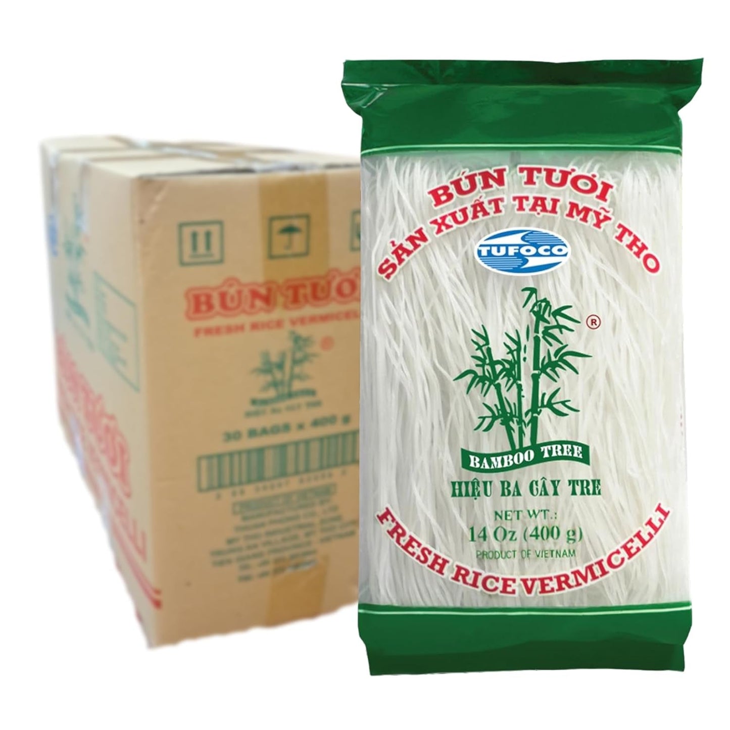 BAMBOE TREE - Verse rijstvermicelli - 1 x 400g