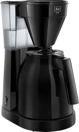 Melitta Easy – Espressomachine met filter en glazen karaf, voor maximaal 10 koppen koffie, zwart