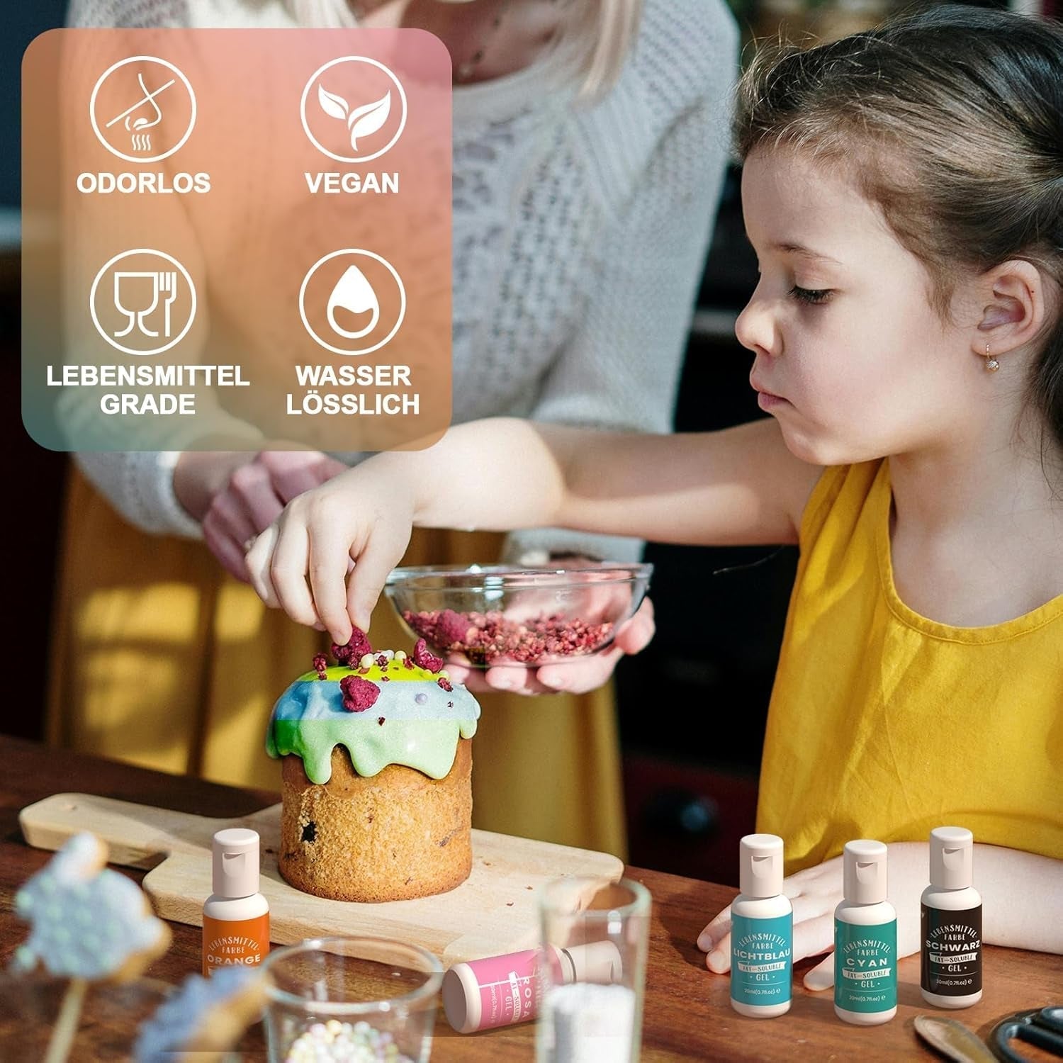 Mengsel van oliën, roze voedingskleurstof op oliebasis, sterk geconcentreerd, voor chocolade, fondant, koekjes, cake bakken, macarons, doe-het-zelf taartdecoratie, deegtoppings - 20 ml