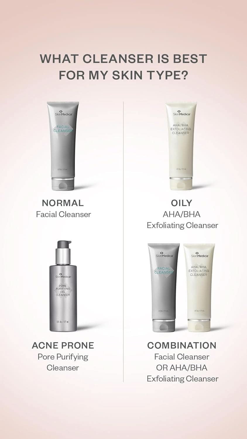 SkinMedica Facial Cleanser - reinigingsschuim voor de normale of droge huid en perfect als Naty Shop-reiniger