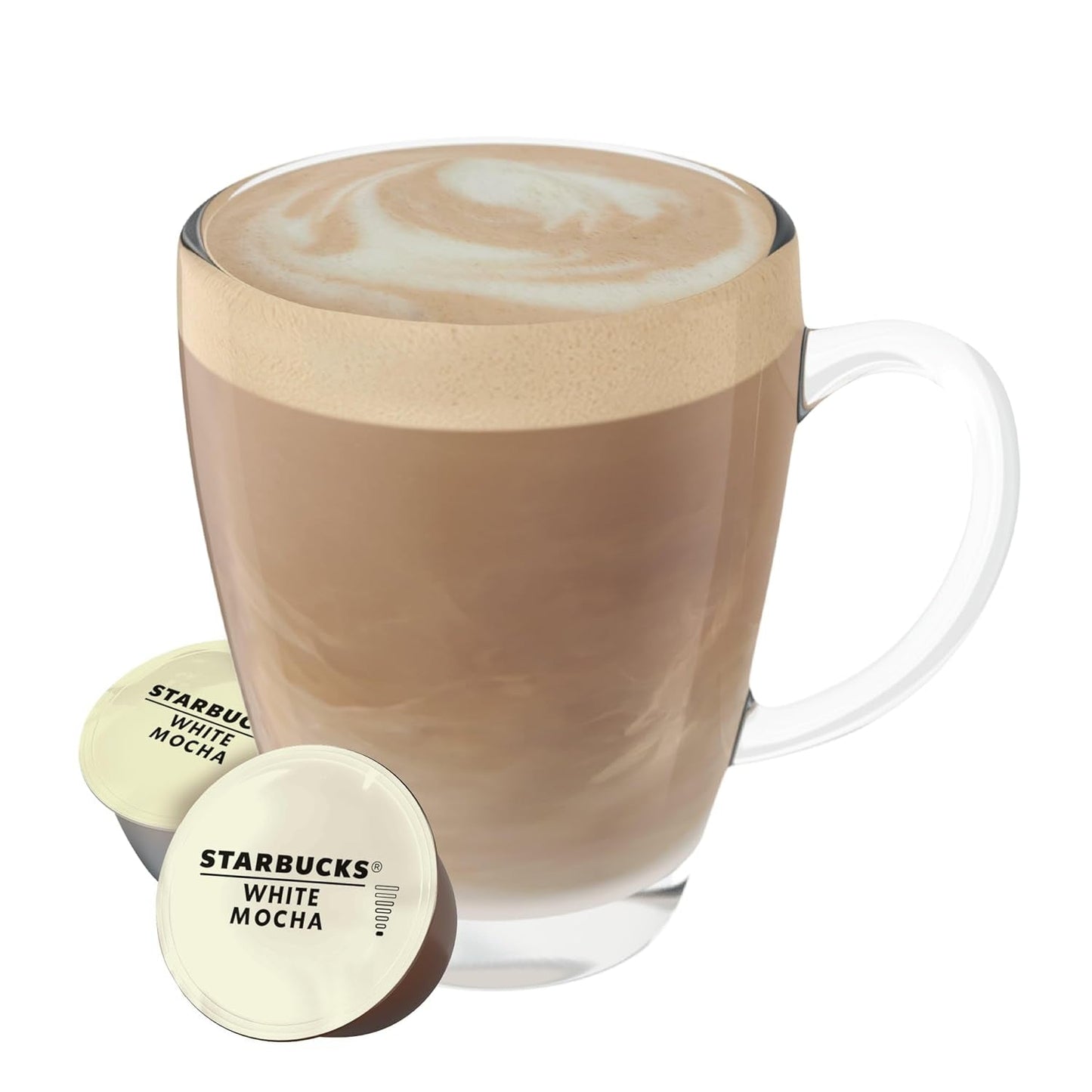 STARBUCKS Witte Mokka van Nescafé Dolce Gusto Kaffeekapseln 6 x 12 (72 Kapseln)
