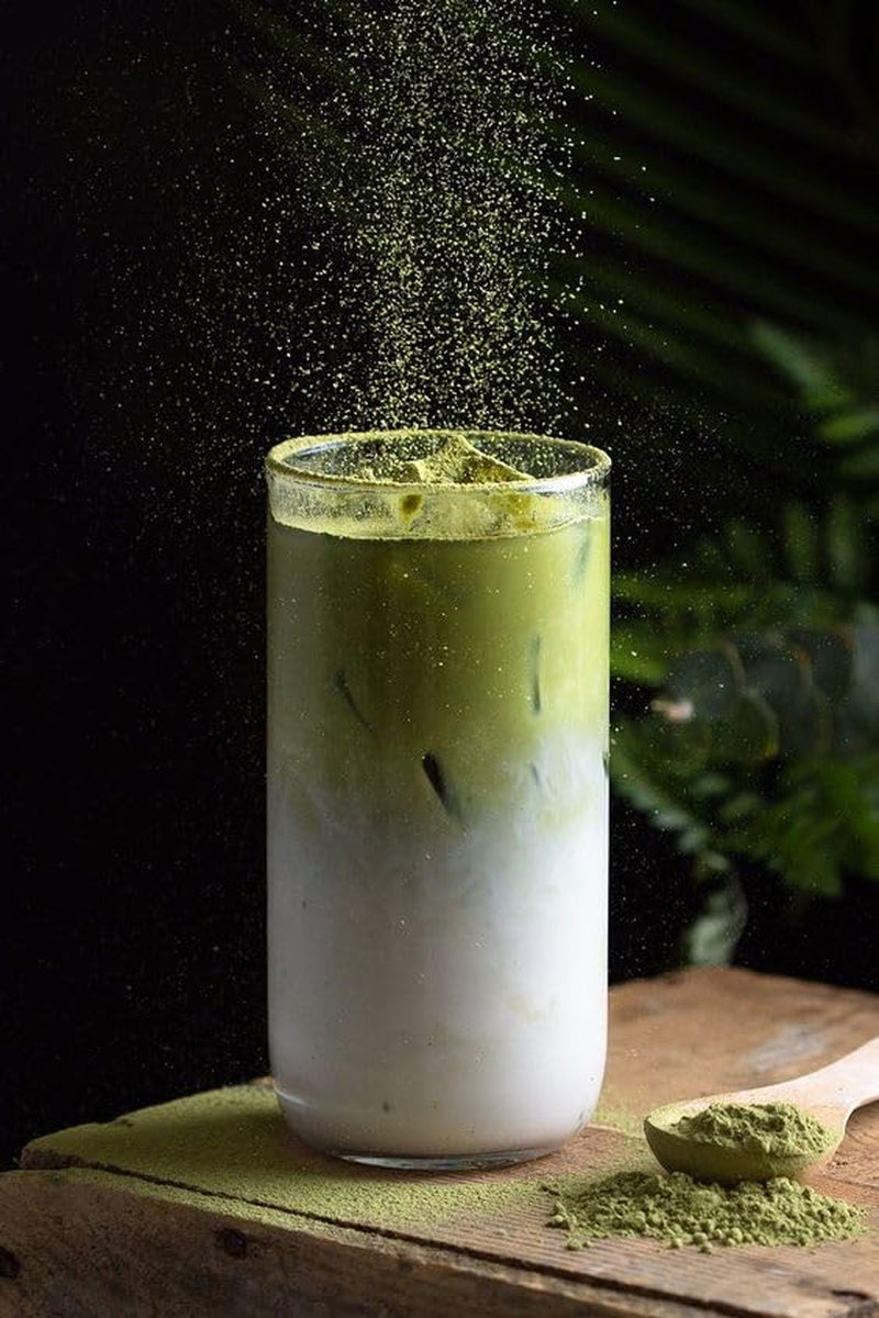 Umami Bio Matcha Groene Thee Poeder - Culinaire kwaliteit, geteeld in Uji, Kyoto (Japan) uit biologische landbouw. Uitstekend om te drinken of om te koken in de keuken 100 g...