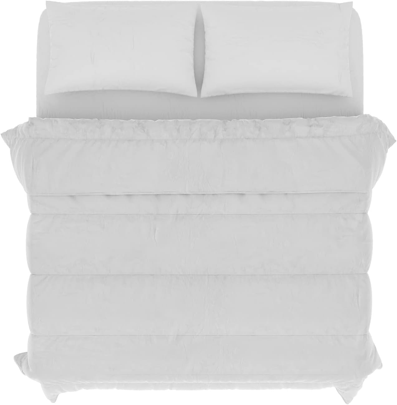 Prestige Italiaans beddengoed Microvezel zomerdekbed, wit, dubbel, 100% Naty Shop dekbedden en dekbedden