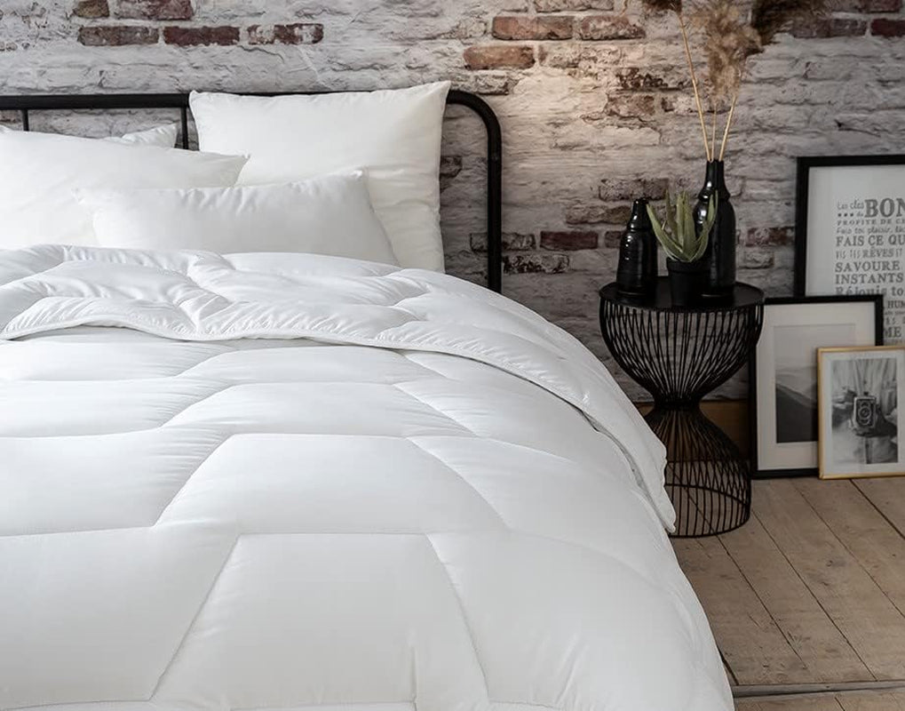 Abeil Acaristop dekbedovertrek met anti-mijt- en antibacteriële werking, polyester, wit, 220 X 240 cm Dekbedden en dekbedden Naty Shop