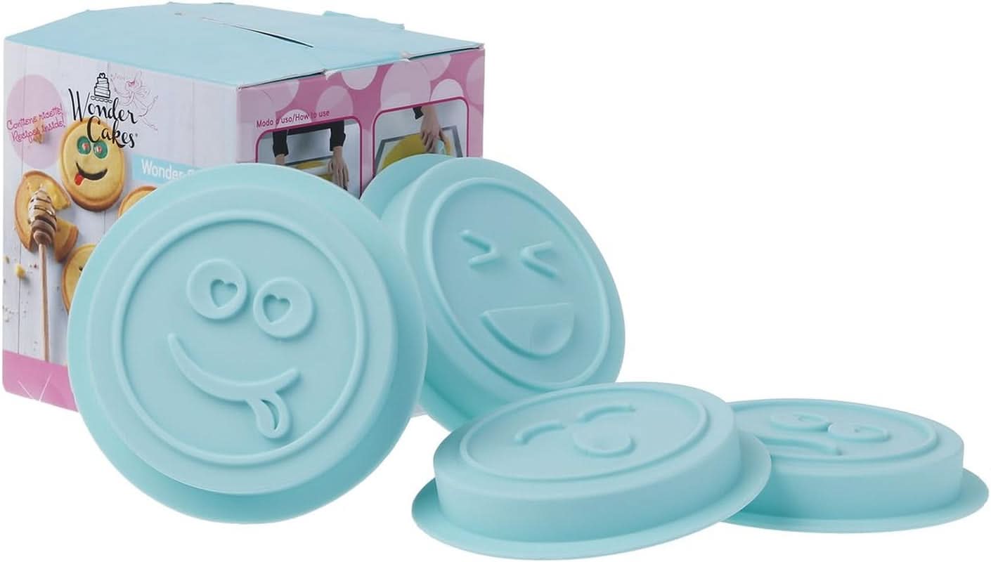 Silikomart 25.440.39.0069, Emoji-snijderset, Ø73 MM Naty Shop