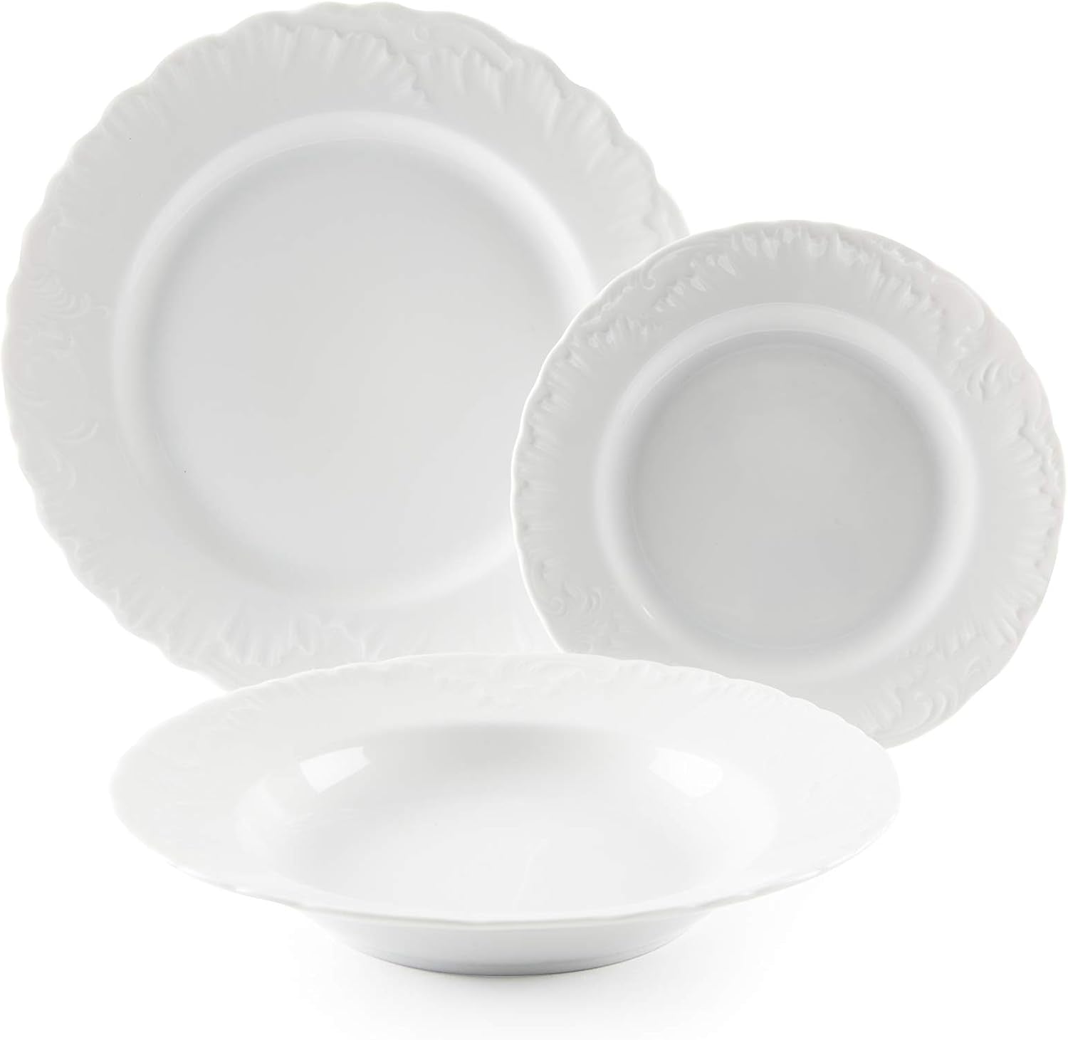 Excelsa bestekset, 18-delig, wit