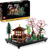 Lego Icons Garden Of Silence - Zen-botanische tuinset voor volwassenen met lotusbloem - Aanpasbare, Japans geïnspireerde bureaudecoratie - Cadeau voor dames en heren 10315 Bouwsets Bekijk de LEGO-Store Tuin