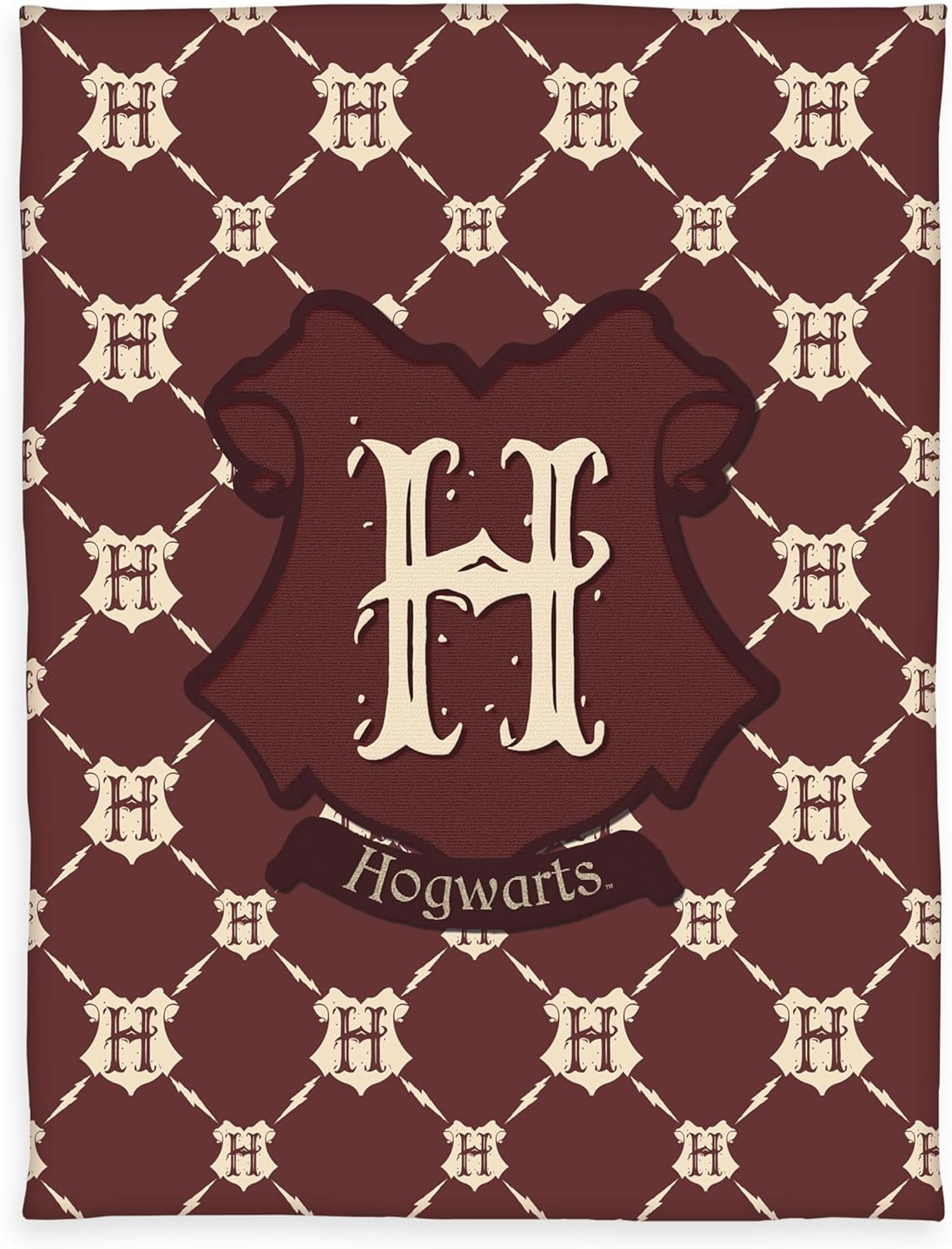 Harry Potter fleecedeken, 130 X 170 Cm, 100% polyester, fleece, 7574413127523, bruin/beige Bedden en dekens Besuche den Herding-Store Standaard titel