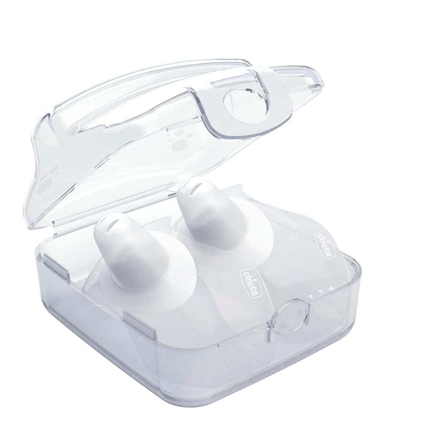 Chicco Skintoskin tepelbeschermer, siliconen, transparant, 6 stuks Voedings- en borstvoedingsaccessoires Bebe Naty Shop