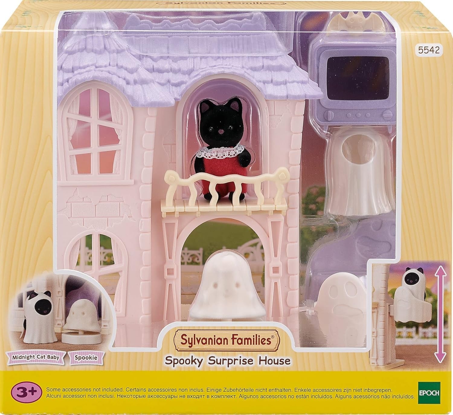 Sylvanian Families 5542 Eng spookhuis - Poppenhuisspeelset