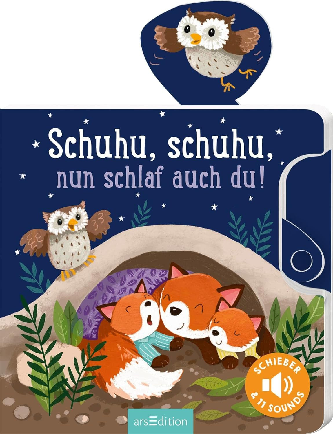 Shoo, shoo, nu slaap jij ook!: Slider en 11 geluiden | Een innovatief boek met schuifgeluiden voor kleintjes vanaf 18 maanden Bebe Naty Shop Toys