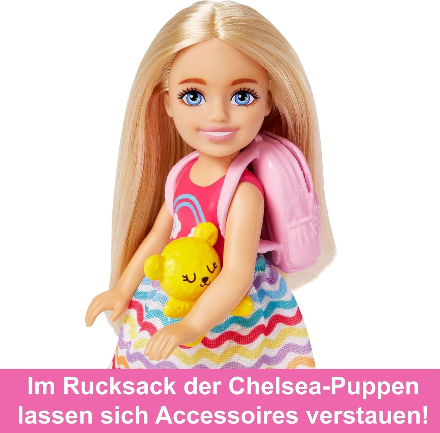 Barbie Chelsea pop en accessoires 6-delige puppyreisset inclusief hondenkooi HJY17