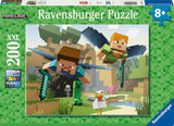 Ravensburger Kinderpuzzel - 12004144 - Minecraft - Minecraft-puzzel van 200 stukjes voor kinderen vanaf 8 jaar in XXL-formaat Minecraft-cadeaupuzzel Naty Shop Standaardtitel