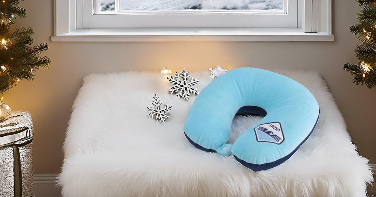 Only4Fan SRL SS Lazio nekkussen, officieel product Reiskussens Naty Shop