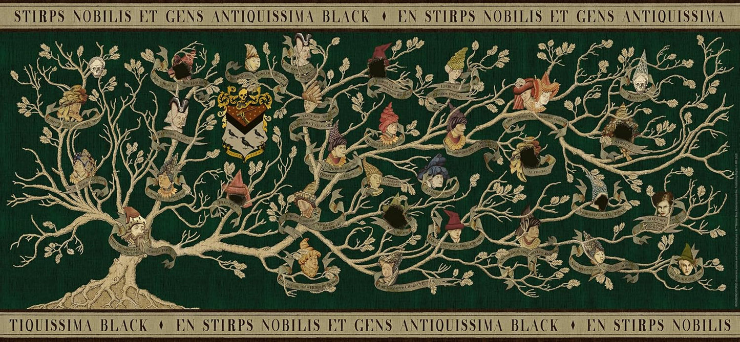 Ravensburger puzzel 17299 - Family Tree - Harry Potter panoramische puzzel 2000 stukjes voor volwassenen en kinderen 14+ puzzel Naty Shop standaardtitel