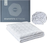 Degrees of Comfort verzwaarde deken 135X200Cm 7Kg, anti-stress therapiedeken gemaakt van 100% katoen, zware deken Verzwaarde deken voor volwassenen Kan de slaap verbeteren en stress verminderen Graden van Comfort Bedden en Dekens 155 X 220 Cm 11,0 kilogram