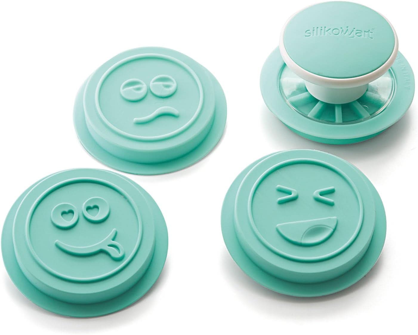 Silikomart 25.440.39.0069, Emoji-snijderset, Ø73 MM Naty Shop