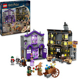 LEGO Harry Potter Ollivanders & Madam Malkin's pakken, Lands of Diagon Alley, kinderspeelset, tovenaarsspeelgoed, fantasiecadeaus voor meisjes, jongens en fans vanaf 8 jaar 76439 Bouwsets Besuche den LEGO-Store Standaard titel