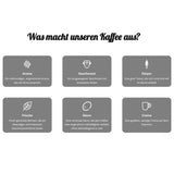 SEEBÄR COFFEE - Extra sterke koffiebonen - 500g - Lage zuurgraad en intens aroma - Hele bonen voor volautomatische koffiemachines, espresso en French press - Hoog cafeïnegehalte en lage zuurgraad