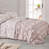 Dekbedovertrek, synthetisch, mintgroen, Ancho 150 t/m 160 Cm Dekbedden en dekbedden Naty Shop Zandkleuren Ancho 105 Cm