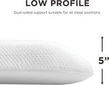TEMPUR-PEDIC Symphony Kussen Gemaakt van traagschuim, Luxe, Zacht, Standaard, Wit Standaard kussens Naty Shop