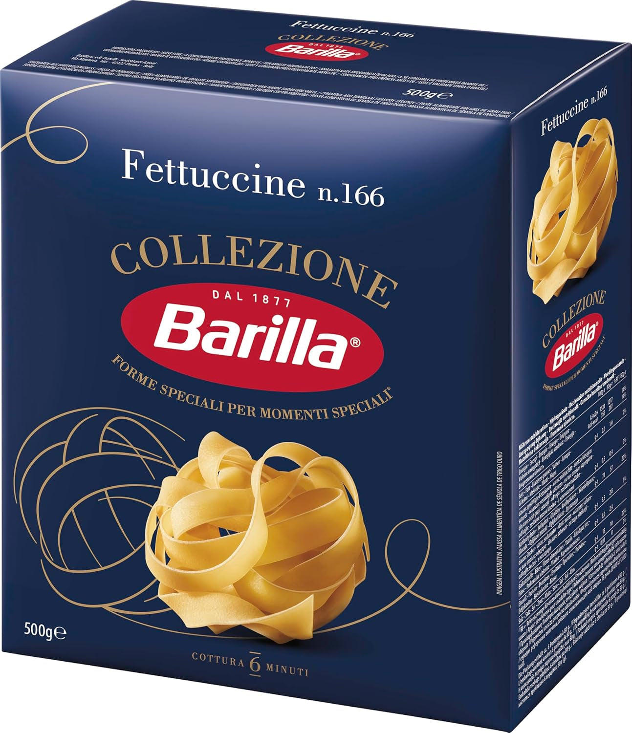 Pastabarilla Collezione Fettuccine, (1 x 500 g) (pak van 3)