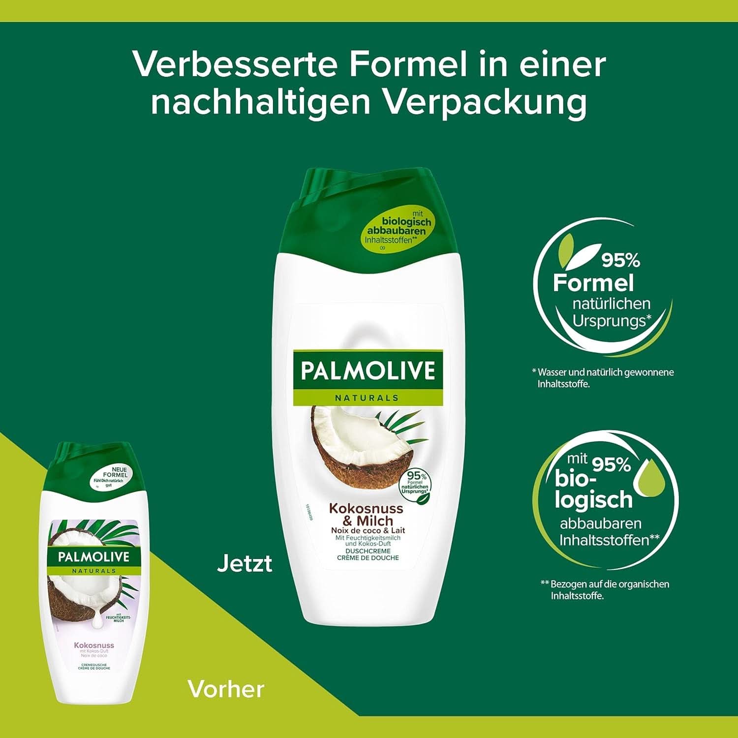 Palmolive Naturals Kokos- en melkdouchegel, 6 x 250 ml Naty Shop douche en bad