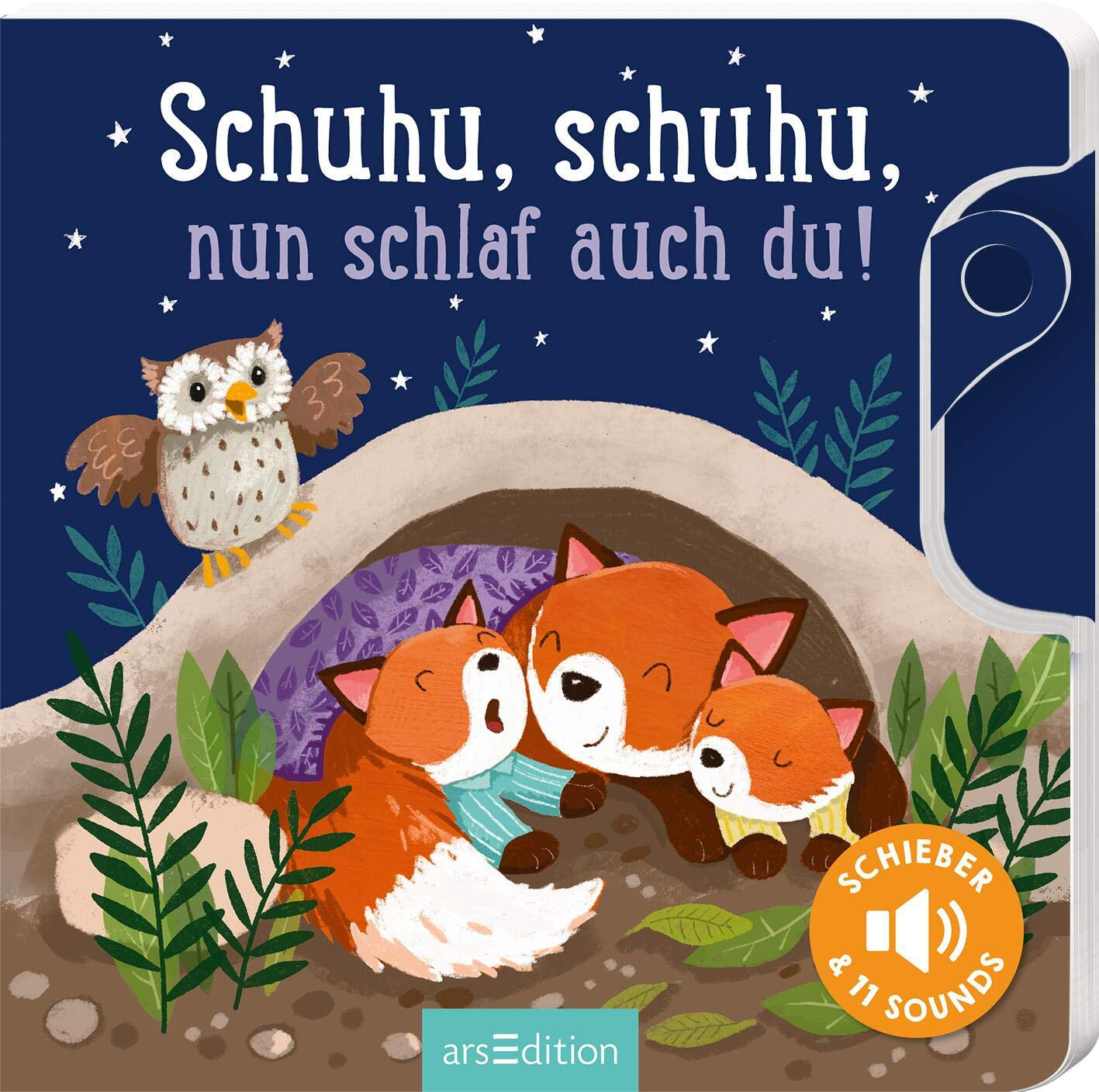 Shoo, shoo, nu slaap jij ook!: Slider en 11 geluiden | Een innovatief boek met schuifgeluiden voor kleintjes vanaf 18 maanden Baby Toys Naty Shop Book