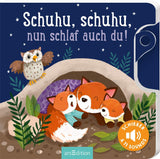 Shoo, shoo, nu slaap jij ook!: Slider en 11 geluiden | Een innovatief boek met schuifgeluiden voor kleintjes vanaf 18 maanden Baby Toys Naty Shop Book