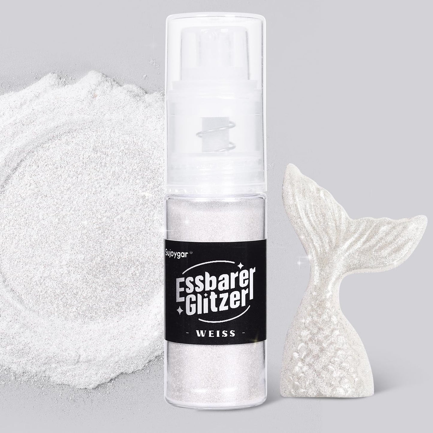 Eetbare glitter - 10G, roségouden drankglitter, eetbaar glitterpoeder, kleurstofpoeder voor levensmiddelen, goudpoeder, metallic glitterpoeder, glitterspray voor cocktails, chocolade, cakes, fondant