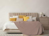 Zachte deken | Geruit | Zachte aanraking | 130 x 160 cm | Poederquilts en quilts Naty Shop