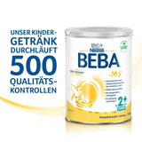 BEBA Junior 2+ melkdrank vanaf 2 jaar, Met HMO, Aan de leeftijd aangepast eiwitgehalte, Alleen lactose, Geen palmolie, Geen visolie, Peutervoeding, Babymelkpoeder, Verpakking van 6 (6 x 800 g)