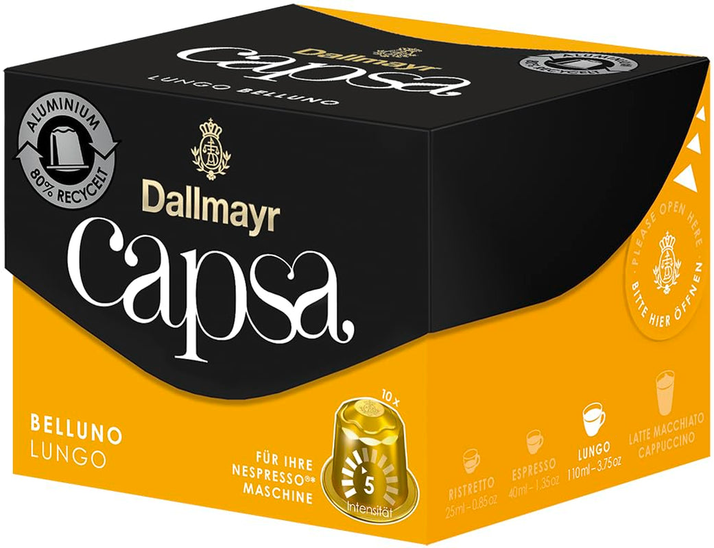 Capsule Lungo Belluno 10 Kapseln