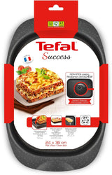 Tefal J1601502 Success Auflaufform Aluminium Zwart 36 X 24 X 5,5 Cm Vormen en bakplaten Naty Shop
